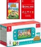 Nintendo Switch Lite Turquoise With Animal Crossing & 3 months Nintendo Switch Online