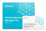 Synology Virtual Machine Manager Pro - Subscription Licence - 7 Node - 1 Year - Electronic