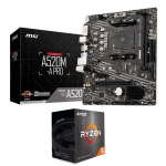 MSI AMD A520M-A PRO MATX Motherboard and AMD Ryzen 5 5600X AM4 Processor