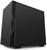 NZXT H210 Tempered Glass Mini ITX Tower Case - Black