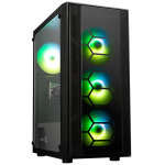 AlphaSync AMD Ryzen 3 8GB RAM 500GB SSD GTX 1050Ti Gaming PC