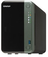 QNAP TS-253D-4G 8TB (2 x 4TB) WD Red 2-Bay Desktop NAS, 4GB RAM