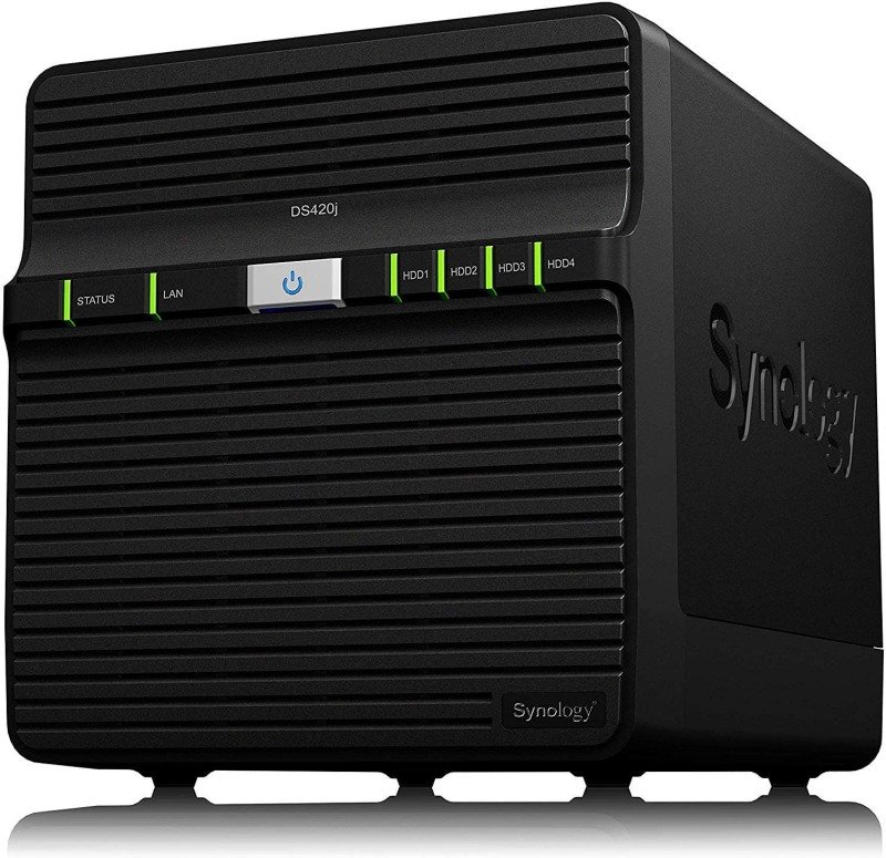 Synology DS420+ 12TB (4 x 3TB) WD Red 4 Bay Desktop NAS Enclosure