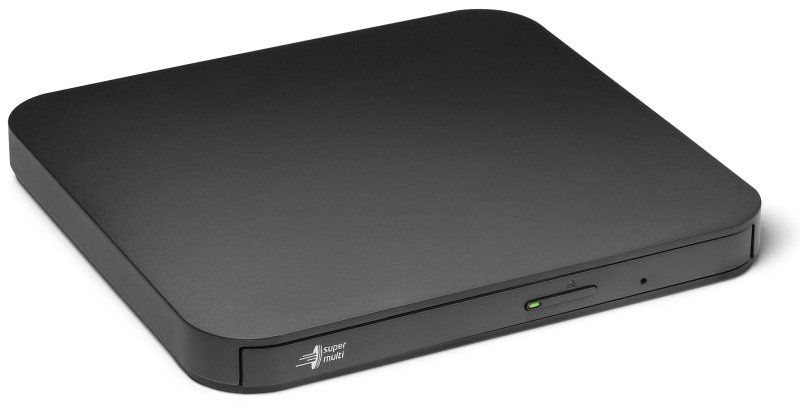 LG GP90NB70 8x USB 2.0 Ultra Slim Portable DVD-RW - Black | Ebuyer.com