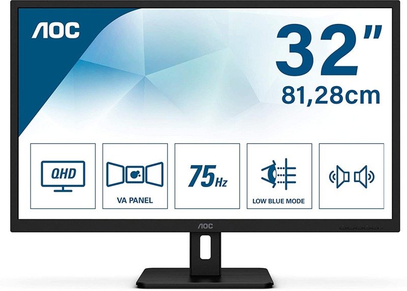 Монитор aoc q32e2n обзор