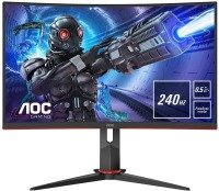 Refurbished AOC C27G2ZE/BK 27 Inch Full HD VA Curved Monitor