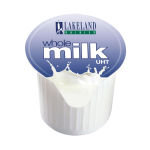 Lakeland Full Fat Milk Pots - 120 Pack