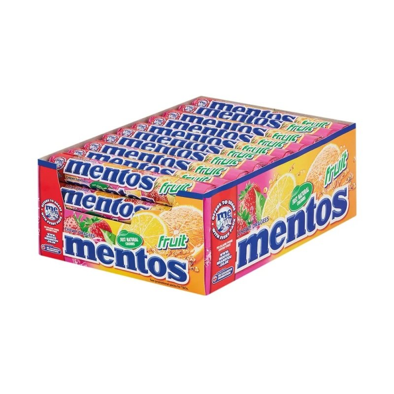 Mentos Fruit Sweets Pk40