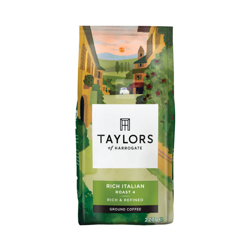 Taylors Rich Italian Ground Coffee - 227G