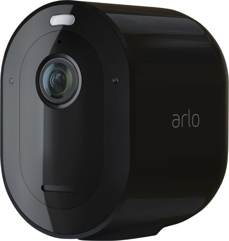 Arlo Pro 4 Wireless Spotlight Security Camera - Black