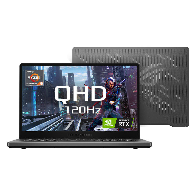 ASUS ROG Zephyrus G14 Ryzen 9 32GB 1TB SSD RTX 3060 14" QHD Win10 Home Gaming Laptop