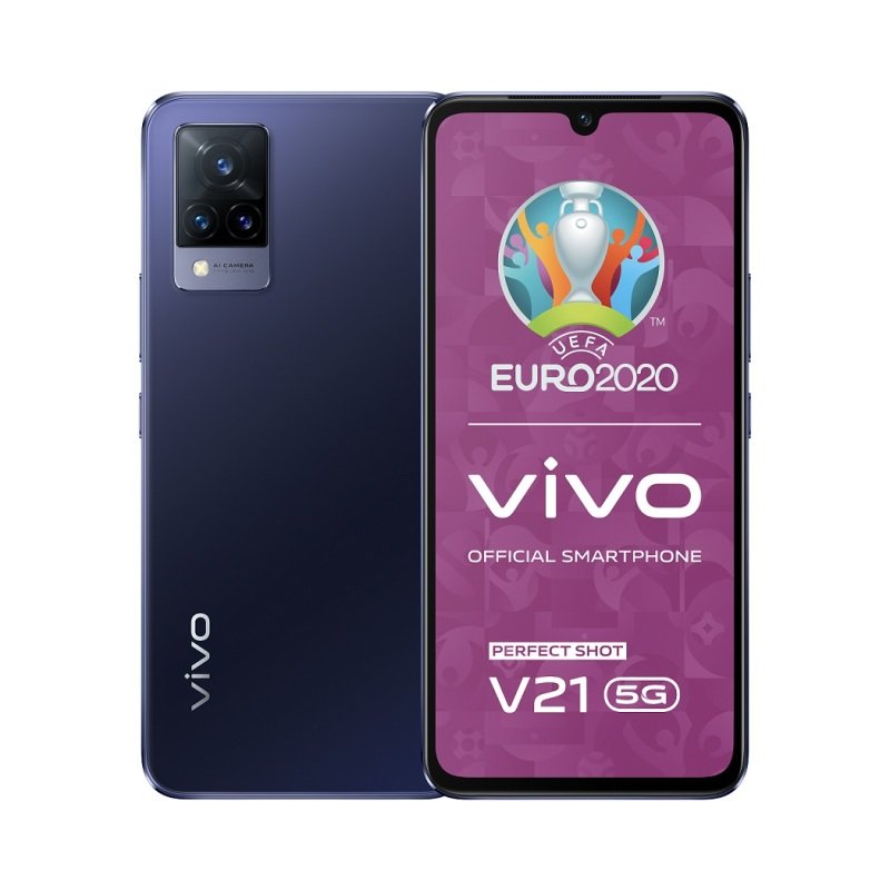 vivo V21 5G 128GB Smartphone - Dusk Blue