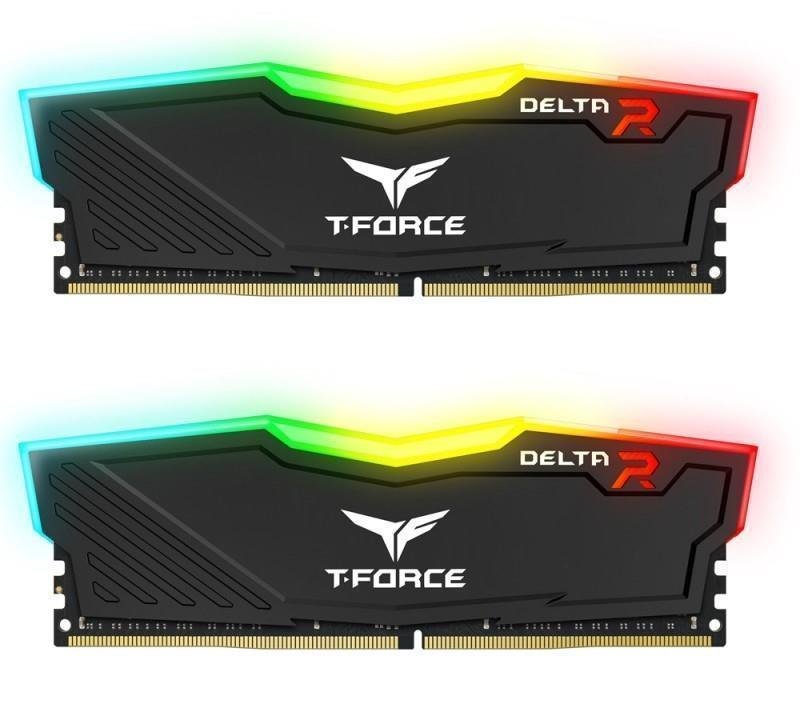 TeamGroup T-Force Delta RGB 32GB (2x 16GB) 3200MHz DDR4 RAM - Black