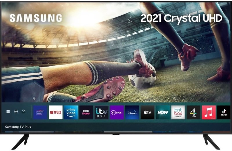 SAMSUNG UE43AU7100KXXU 43 Smart 4K Ultra HD HDR LED TV with Bixby, Alexa  Google Assistant