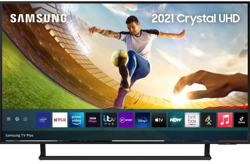SAMSUNG UE43AU9000KXXU 43 Smart 4K Ultra HD HDR LED TV with Bixby, Alexa  Google Assistant