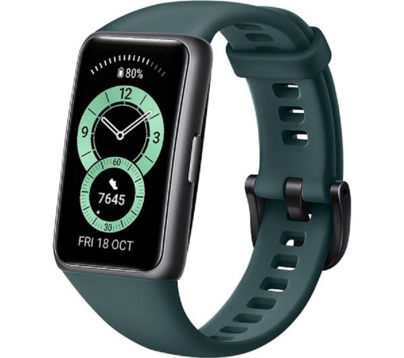 Huawei band 6 forest green обзор