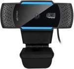 Adesso CyberTrack H5 1080P HD Auto Focus Webcam with Built-In Dual Microphone, Tripod-Ready Clip and Privacy Shutter