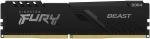 Kingston FURY Beast 8GB 3000MHz DDR4 RAM - Black