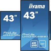 Iiyama 43" ProLite LH4370UHB-B1 Large Format Display - 4K UHD