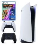 Sony PlayStation 5 Console with Extra Midnight Black DualSense Controller & Ratchet & Clank: Rift Apart
