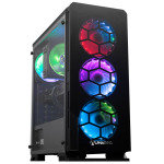 AlphaSync RX 6600XT AMD Ryzen 7 16GB RAM 1TB HDD 480GB SSD Gaming Desktop PC