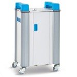 TabCabby 16-Device Mobile USB Charge & Sync Trolley