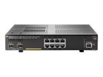 HPE Aruba 2930F 8G PoE+ 2SFP+ - Switch - 8 Ports - Managed - Rack-mountable