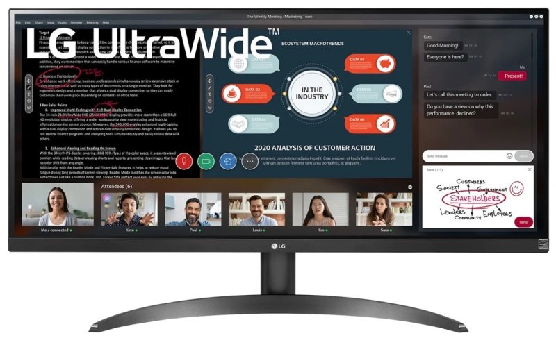 LG UltraWide 29WP500 29 Inch Full HD Monitor