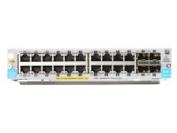 HPE - Expansion Module - Gigabit Ethernet (PoE+) x 20 + Gigabit Ethernet / 10 Gigabit SFP+ x 4