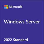 Microsoft Windows Server 2022 Standard 64-bit - License - 24 Core - OEM - DVD-ROM - PC