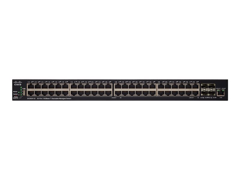 Cisco SX350X-52 - Switch - 52 Ports - Managed - Rack-mountable