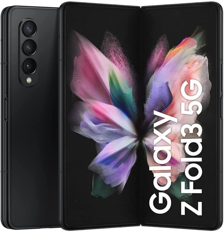 samsung galaxy z fold3 5g 512gb smartphone - phantom black