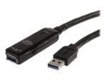 StarTech.com 10m USB A to B Cable - M/F - Active USB Cord for Printer