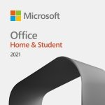 Microsoft Office Home and Student 2021 English 1 License Medialess