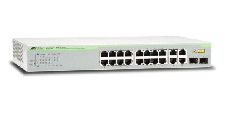 EXDISPLAY Allied Telesis WebSmart AT-FS750/20-50 - 20 Ports - Manageable Ethernet Switch