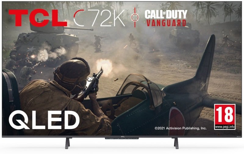 TCL 65C725K 65 4K QLED Ultra HD HDR Smart Android TV