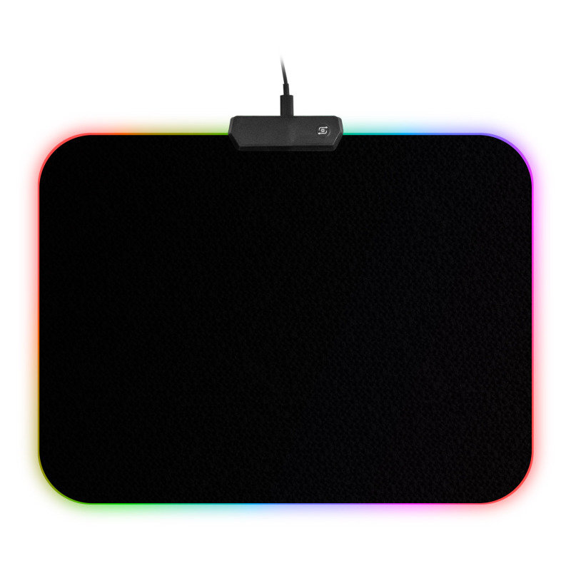 EXDISPLAY EG Soft Rubber RGB LED Backlit Mouse Mat (Small)