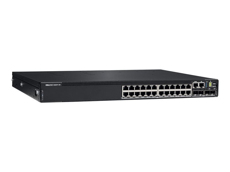 Dell EMC PowerSwitch N3200-ON Series N3224T-ON - Switch - 24 Ports - Managed - Rack-mountable