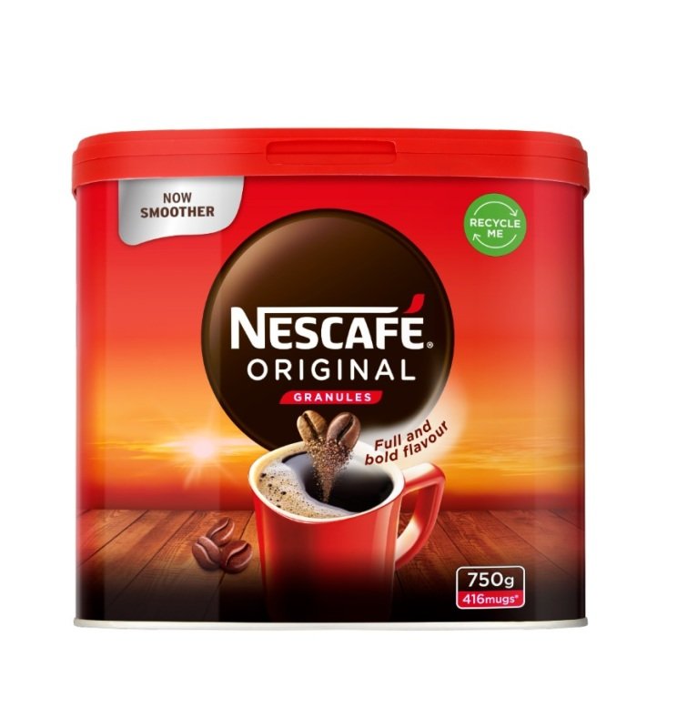 Nescafe Original Instant Coffee Granules - 750g Tub | Ebuyer.com