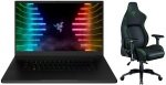 Razer Blade Pro 17 Intel Core i7-10875H 16GB RAM 512GB PCIe NVMe SSD NVIDIA GeForce RTX 3060 17.3" Full HD Windows 10 Home Gaming Laptop (Early 2021) - RZ09-0368AWC2-R3W1