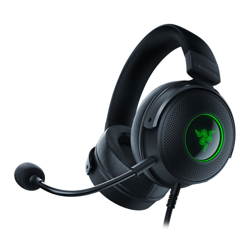 Razer Kraken V3 Hypersense - Haptic Wired PC Gaming Headset, Black
