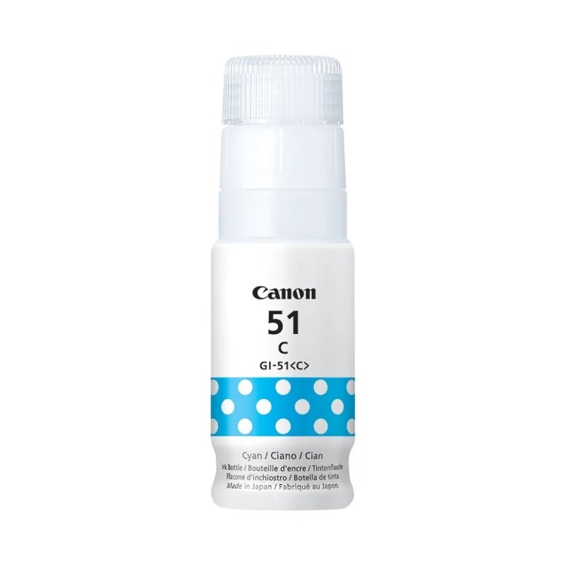 Canon 4546C001/GI-51C Ink bottle cyan, 7.7K pages 70ml for Canon Pixma G 1520/1530