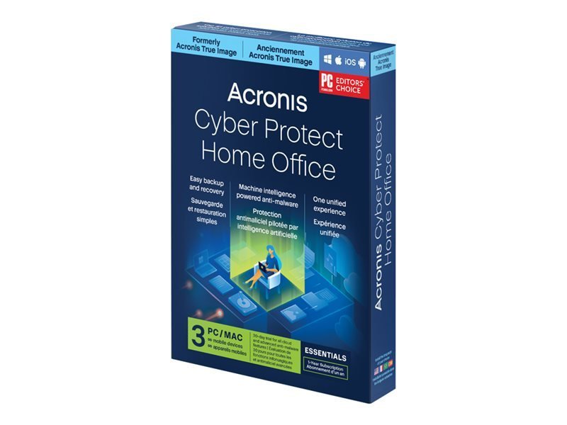 Acronis Cyber Protect Home Office Essentials - Subscription License (1 Year)