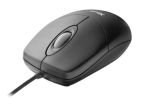 Trust Optical Mouse - Wired USB - Black
