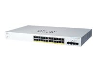 Cisco Business 220 Series CBS220-24P-4G - Switch - 28 Ports - Smart - Rack-mountable