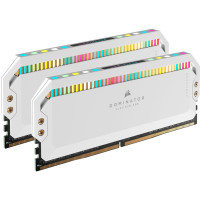 Corsair Dominator Platinum RGB 32GB (16GB x 2) DDR5 5600Mhz Dual Channel Kit - White