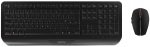 CHERRY Desktop GENTIX Wireless UK Layout Keyboard and Mouse, Black