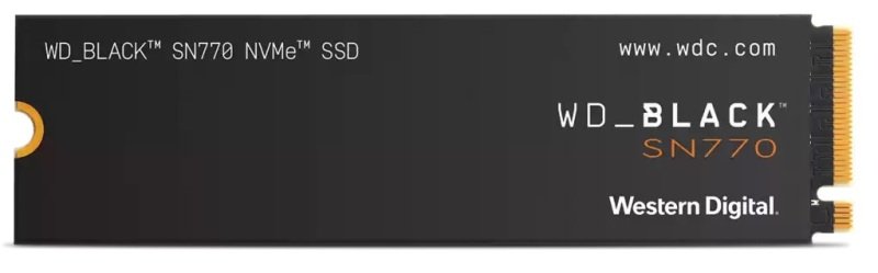 WD BLACK SN770 250GB SSD M.2 2280 NVME PCI-E GEN4 SOLID STATE DRIVE