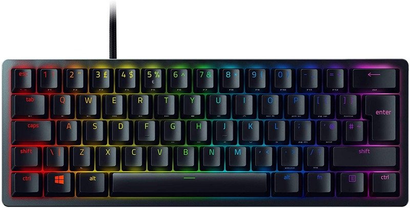 Razer 60% Huntsman Mini USB RGB Mechanical Gaming Keyboard Purple Switch