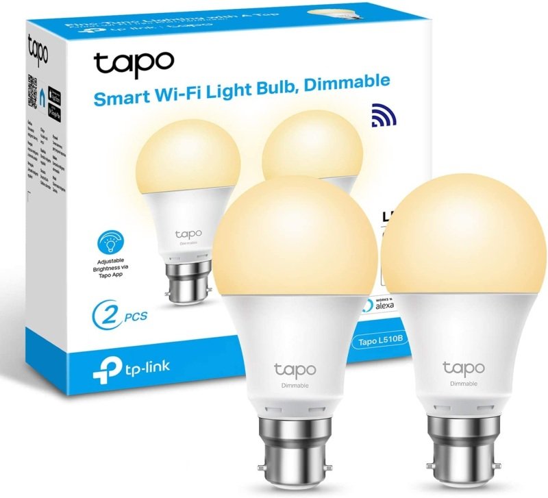 4 Pack Smart Wi-Fi Light Bulb Dimmable B22